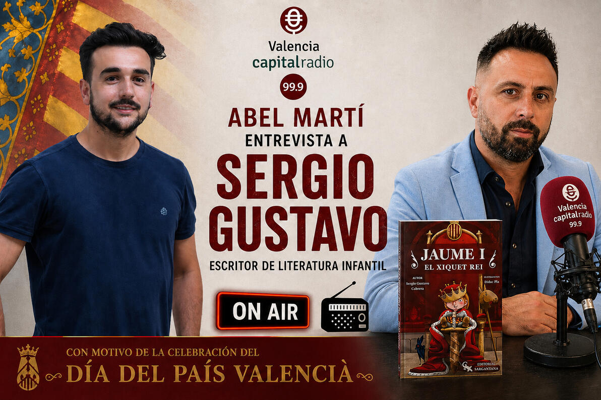 Entrevista a Sergio Gustavo en Terreta ràdio