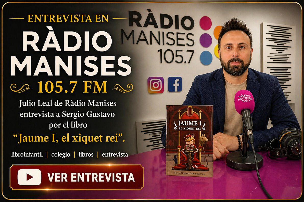 Entrevista a Sergio Gustavo en La ràdio Manises